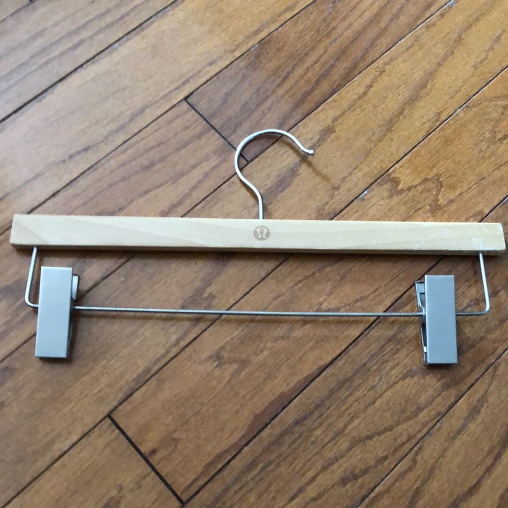 Lululemon Wooden Hangers for Bottoms Set of 5 - Picture 5 of 5